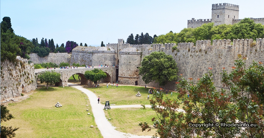The Medieval town of Rhodes